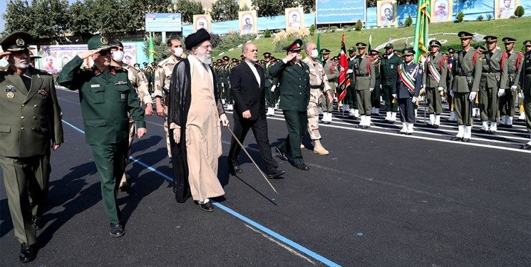 مراسم مشترک دانش‌آموختگی دانشجویان دانشگاه‌های افسری نیروهای مسلح با حضور فرمانده کل قوا