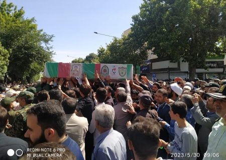 فیلم تشییع پیکر پاک شهید محمد مهدی احمدی