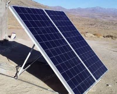 نصب نیروگاه خورشیدی در راز و جرگلان
