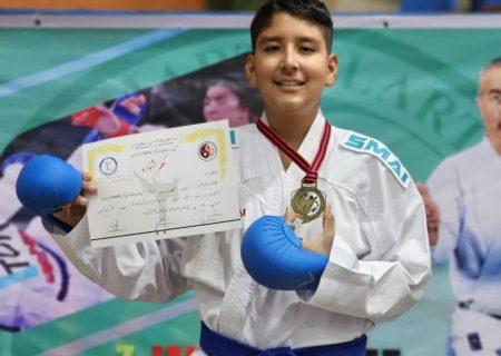 قهرمانی شایان رد تنها نماینده خراسان شمالی در مسابقات کشوری سبک IMA