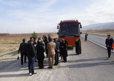 گزارش تصویر از تور رسانه ای اداره کل راهداری و حمل و نقل جاده ای خراسان شمالی