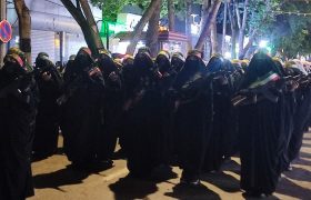 نمایش اقتدار ملی «جان‌فدایان ایران امام رضا(علیه السلام)» در شهرستان بجنورد /فیلم