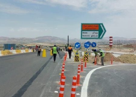 تغییر مسیر تردد به سمت مشهد از ورودی غربی بجنورد در ایام بدرقه قائد شهید امت